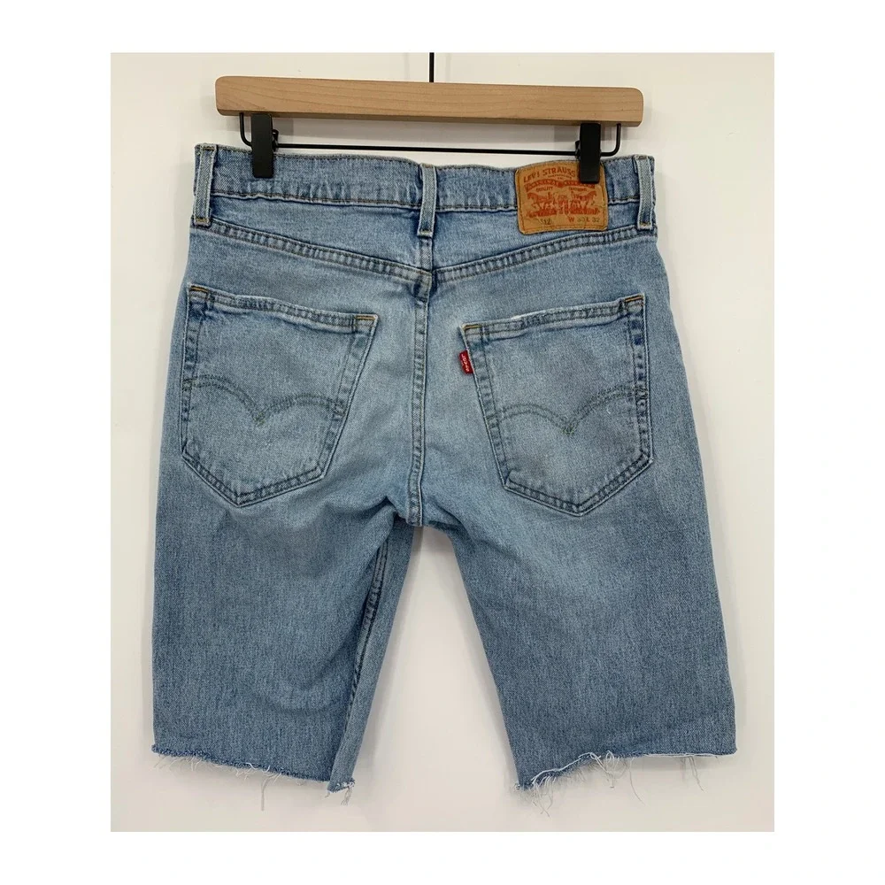 Levis Shorts Mens 30 Blue Light Wash 11